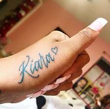 Just like the content of a tattoo design, the place of which appears on your body also has great significance. Pin By Alexis Sanchez On Ink Name Tattoo On Hand Name Tattoos Tattoos