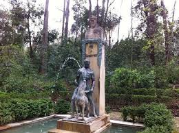 Wolf Fountain In Alhambra Woods Granada Spain Granada Spain Granada Spanish Festivals