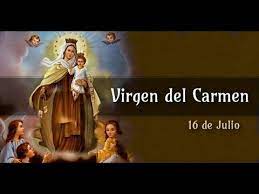 Día importante para que te conectes con nuestra amada virgen maría Julio 16 Nuestra Senora Del Carmen El Santo Del Dia Youtube