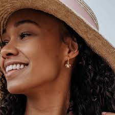 Buy Sea Turtle Huggie Hoop Earrings, Beach Jewellery, Drop Earrings, Dangle  Earrings, Sea Creature, Dainty Jewellery, Turtle Lover, Gift for Her Online  in India