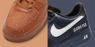 When gore tex arrived, it revolutionised the way shoes are made. Two New Colourways For The Nike Air Force 1 Gore Tex Line Grailify