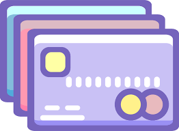 Credit Card Icon clipart - Blue, Text, Purple, transparent clip art