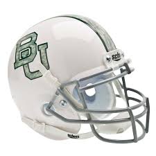 No, that's not a real sailor bear baylor football helmet pictured above; Baylor Bears Schutt White Mini Football Helmet