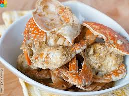 Steamed Flower Crabs In Taucheo Sauce Crab Recipes Flower Crab Crab