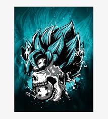 Megumi ishitani, director of episode 123, explained in her twitter account that super saiyan blue evolution has the same power as goku super saiyan blue with kaioken. Goku Skull Ssj God Blue Super Saiyan Goku Skull Png Image Transparent Png Free Download On Seekpng