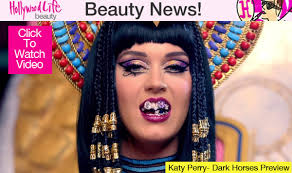 Katy perry danced like an egyptian in her new 'dark horse' video. Katy Perry S Makeup In Dark Horse Plays Egyptian Queen Hollywood Life