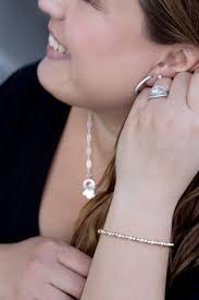 Rose Gold, Yellow Gold, and Sterling Silver Beaded Ball Bracelet, Delicate  Stacking Bracelet, Custom Size, Birthday Gift for Her