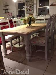 Baker furniture (108) gallery (80) rowico (23) vintage sofa company (11) range. Kitchen Table And 6 Chairs For Sale For Sale In Dublin 725 Donedeal Ie Kitchen Sale Chairs For Sale Kitchen Table