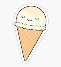 Helado De Queso Pegatinas Kawaii Pegatinas Bonitas Pegatinas