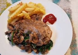 Resep Chicken Steak With Spinach Mushroom Sauce Oleh Sandra Lukita Cookpad
