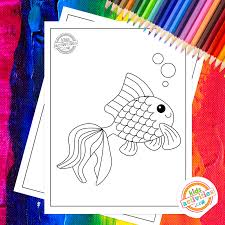 You can download and print this rainbow fish coloring pages. Download These Free Rainbow Fish Coloring Pages For Kids