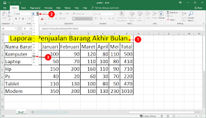Untuk merubah format dari table anda. Cara Membuat Tabel Di Excel Berwarna Otomatis Mudah Semutimut Tutorial Hp Dan Komputer Terbaik