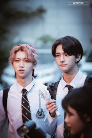 Felix And Hyunjin Felix Stray Kids Boy Groups Kids