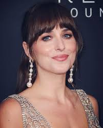 Dakota Johnson in custom Gucci