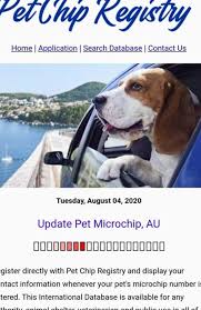 Microchipping is one of the most effective ways to reunite lost pets with their keepers. Useless Microchipping Site Ripping Off Pet Owners Queensland Times