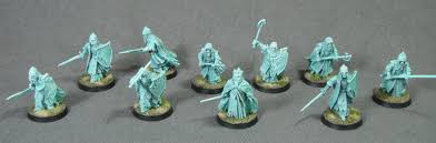 The army of the dead was only used in the lord of the rings (film series). Dead Men Of Dunharrow Miniature Miscellany