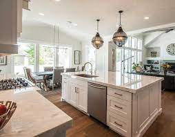 In fact, your kitchen responsibilities become very much easy once you set it up with both the sink and dishwasher. Modern Kitchen Island Ideas With Sink And Dishwasher Kitchendesing Kitchenisland Kitchen Island With Sink Modern Kitchen Island Building A Kitchen