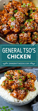The next step of this general tso's chicken recipe is to coat the fried chicken with the thick sauce. General Tso S Chicken Recipe Chicken Asianfood Dinner Dinneratthezoo Copycatrecipe Chicken Dinner Recipes General Tso Chicken Recipe Easy Chicken Recipes