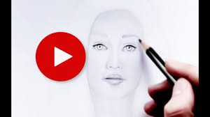 I will be erasing away guidelines. How To Draw A Realistic Face Girl With Pencil Step By Step 2 3 Youtube