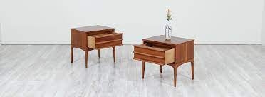***local pickup or contact atomicfurnishing@gmail.com for a shipping quote. Danish Modern L A Mid Century Modern Rhythm Night Stands By Lane 2