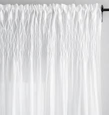 Pottery barn damask shams, bed skirts & bed frame draperies. 5 Must Have White Curtains For Your Home Dedra Weigman