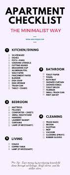 Everything You Need To Know About Renting Your First Apartment Apartment Checklist First Apartment Minimalist Apartment