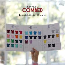 Cotton Combed 30s Toko Kain Kaos Knitto