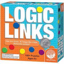 (2) refers to any boolean logic operation. Logic Links Puzzle Box Boing Toy Shop