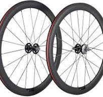 50mm Carbon Fiber Track Wheel Matte Finish 3K Fixed Gear Wheelset with Cog