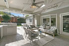 Ceiling fans can help keep mosquitoes away by making it hard for them to fly through the moving air of the fan. A Backyard Made For Entertaining In Pleasanton Gayler Design Build Inc