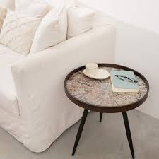 Instantly bring cohesiveness to one room by using all 3 tables together or divide them up amongst different rooms. Buy Gezitrend Set Of 2 Coffee Table Mordern Set Of 2 Metal Side Table Waterproof Small Coffee Table Set Sofa Side Table Nesting Table End Table With Removable Tray Black The Magic