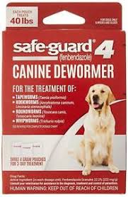 Details About Safe Guard Canine Dewormer For Large Dogs 4gram New Free Shipping