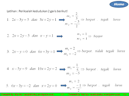 Check spelling or type a new query. Persamaan Garis Menentukan Gradien Kedudukan 2 Garis Ppt Download