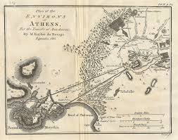Lying to the northwest of athens, delphi is easily reached by public transport, and a number of direct buses depart from bus station terminal b each day. Datei 1785 Bocage Map Of Athens And Environs Including Piraeus In Ancient Greece Geographicus Athens White 1793 Jpg Wikipedia