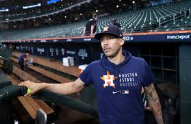 Carlos Correa Playing Third Base