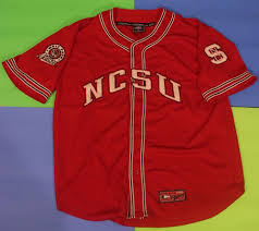 Black And White Baseball Jersey Nc State Baseball Jersey Sz Xl Red Black White Ncaa North Carolina Wolfpack Colosseumathletics Ncstatewolfpack With Images Black And Red Jersey Baseball Jerseys