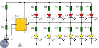 Below is a chart from an led datasheet showing how much current will pass through an led, depending on the voltage. Bike Flashing Led Lights Circuit Diagram Electronics Area