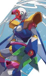 tengu man (mega man and 2 more) drawn by chikichi | Danbooru