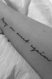 Maybe you would like to learn more about one of these? Tattoo Uploaded By Birgit Olaisen May We Meet Again 495793 Tattoodo