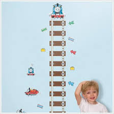 Amazon Com Thomas The Train Growth Chart Wall Stickers Kids
