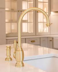 Kingston brass bridge kitchen faucet with brass sprayer, oil rubbed bronze by kingston brass (8) Waterstone Faucets High End Luxury Kitchen Faucets Made In The Usa