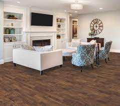 While it is waterproof, glue down types won't adhere to laminate flooring is practical flooring option for damp areas with one caveat: Choosing Vinyl Flooring For The Basement Creative Home