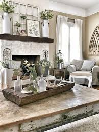 40 Stunning Living Room Ideas Small Modern Farmhouse Rustic Mediterranean Farmhouse Decor Living Room Modern Farmhouse Living Room Farm House Living Room