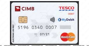 Debit online adalah cara belanja online dengan kartu debit. Cimb Bank Tesco Debit Card With Mydebit Logo 2016