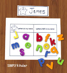 Sorting Game To Help Kinders Learn Their Names Free Printable Literacy Centers Kindergarten Literacy Activities Preschool Kindergarten Activities