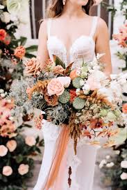 Pink Gerbera Daisy Wedding Bouquet Image Jahre Heinz Wedding
