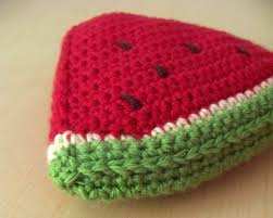 Still Vauriens Tuto La Dinette En Crochet 01 La Pasteque Crochet Fruits En Crochet Dinette
