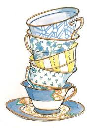 Pin By Hadas Hzk On Teatime Tea Cup Drawing Tea Art Tea Cups