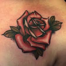 Amsterdam Tattoo 1825 Selina Neo Traditional Tattoo Rose Traditional Rose Tattoos Neo Traditional Roses Rose Tattoos