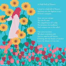 Field full of different flowers and colorful tulips stock photo. Mary Purdie On Instagram A Field Full Of Flowers From She Rises Written By Katiezeppieri Illustrated By Me Link In Flower Quotes Flowers Instagram